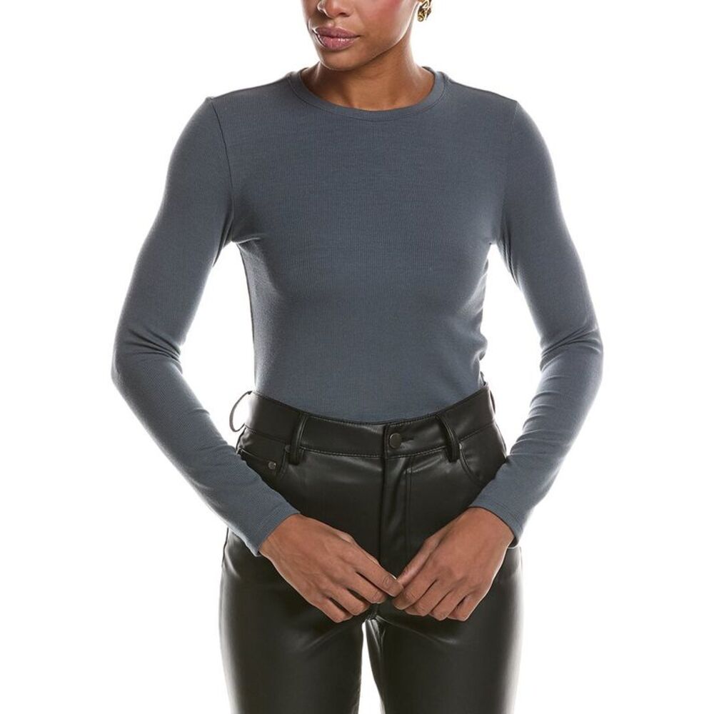 L’Agence Womens  Tess Crew Neck T-Shirt